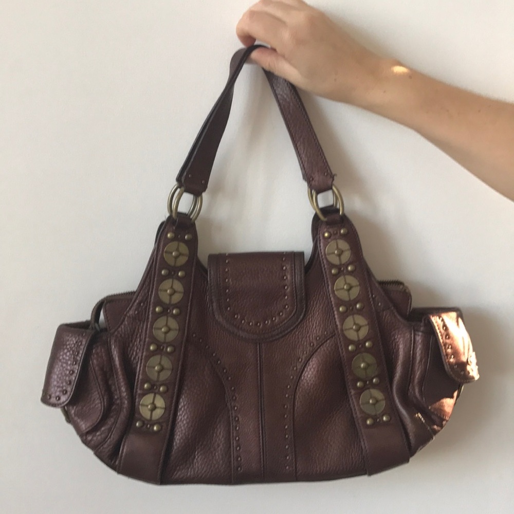 Cole Haan metallic leather bag - Picture 4 of 8